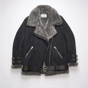 NWT ACNE STUDIOS SUEDE AVIATOR JACKET